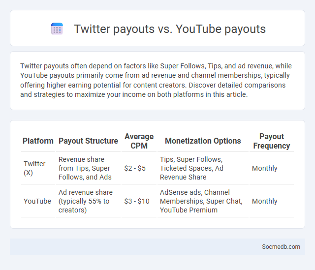 Twitter payouts vs. YouTube payouts - What is The Difference?