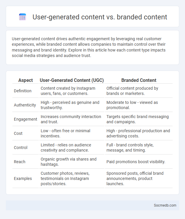 User-generated content vs. branded content - What is The Difference?