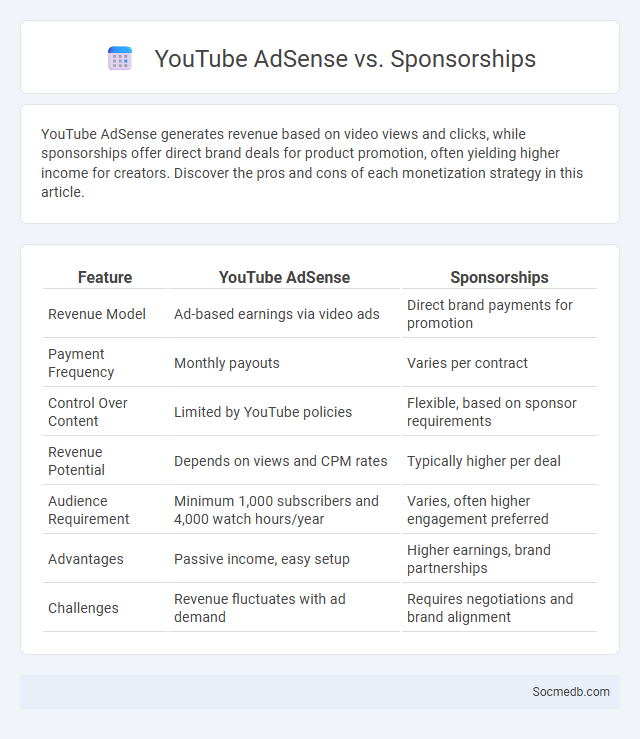 YouTube AdSense vs. Sponsorships - What is The Difference?