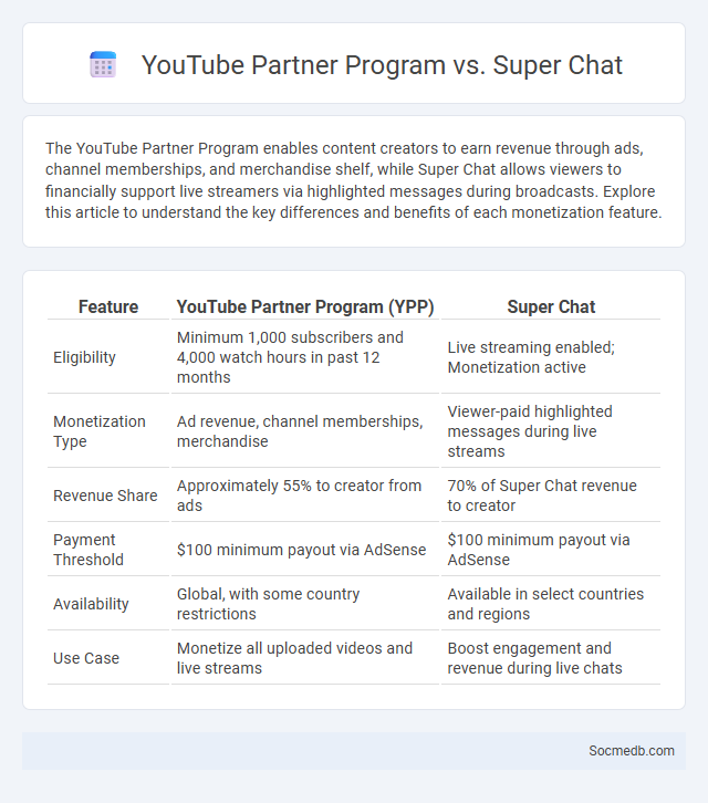 YouTube Partner Program vs. Super Chat - What is The Difference?